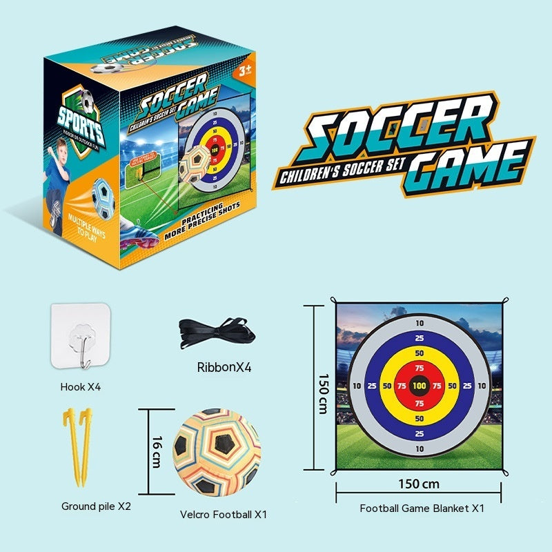 Velcro Soccer Target Game for Kids – Fun Indoor Scoring Practice