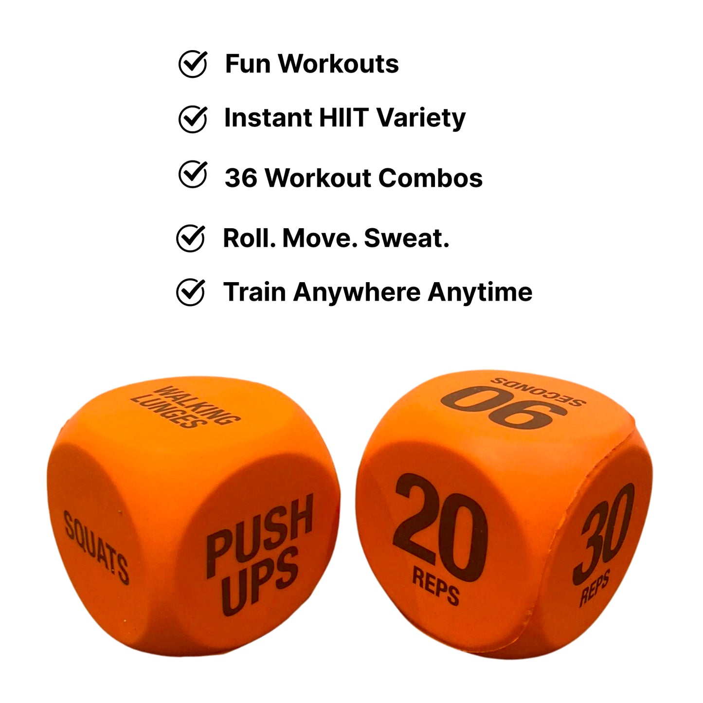 Workout Dice Set - Random Exercise Generator
