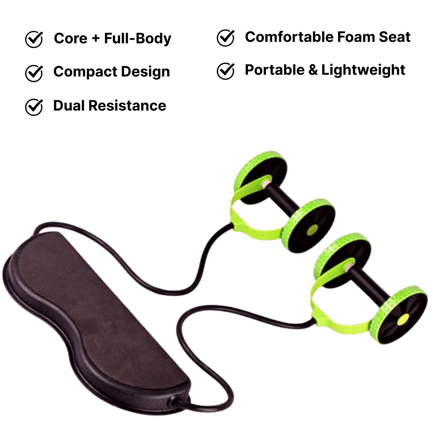 Full Body Resistance Wheel Trainer