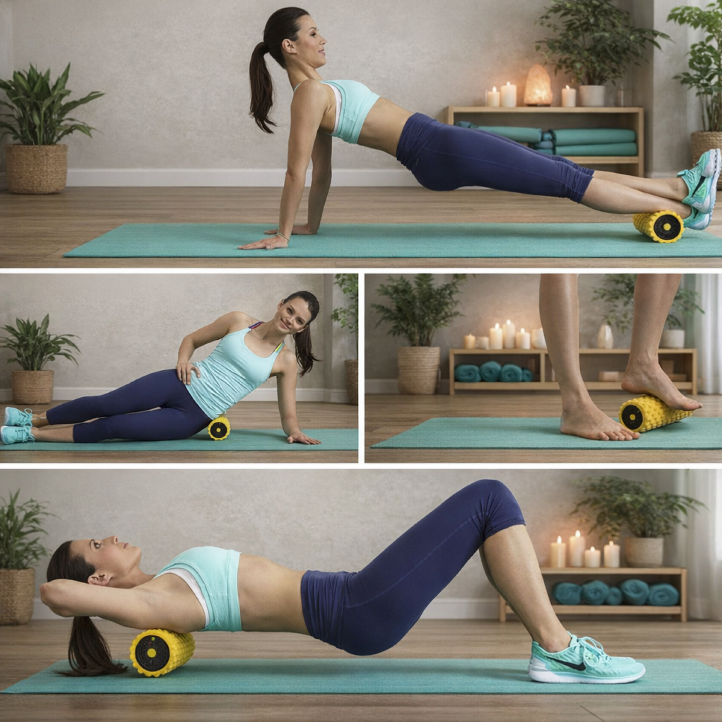 Spiky Foam Roller - Targeted Muscle Recovery