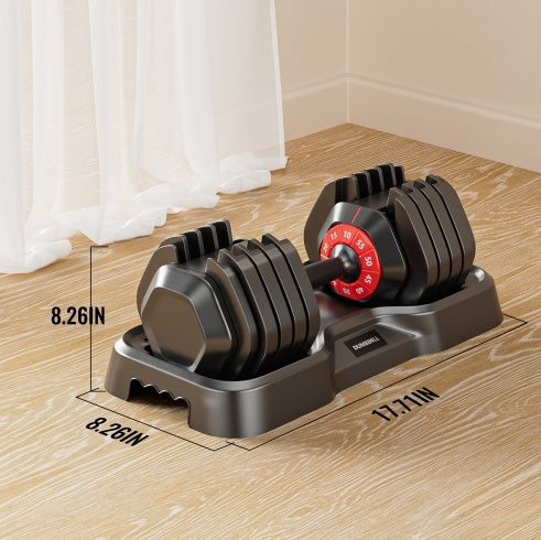 Adjustable 55LB Dumbbell Set Home