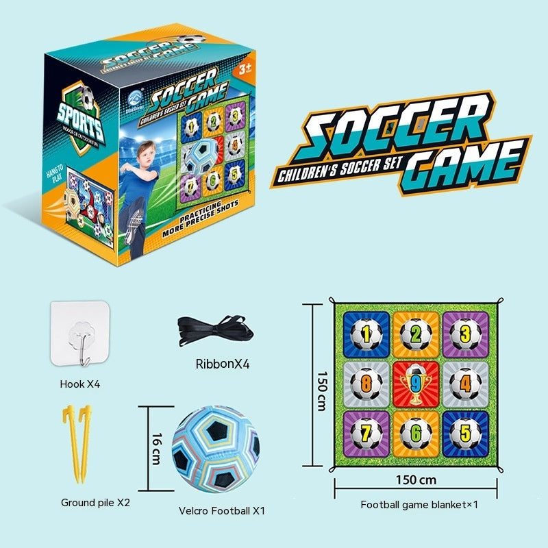 Velcro Soccer Target Game for Kids – Fun Indoor Scoring Practice