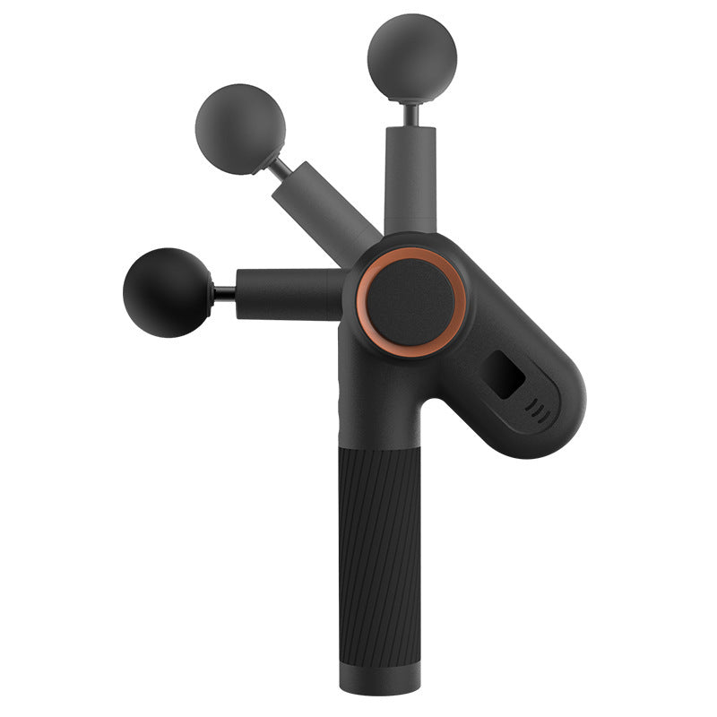 Percussion Massage Gun with LED Display - 4 Heads