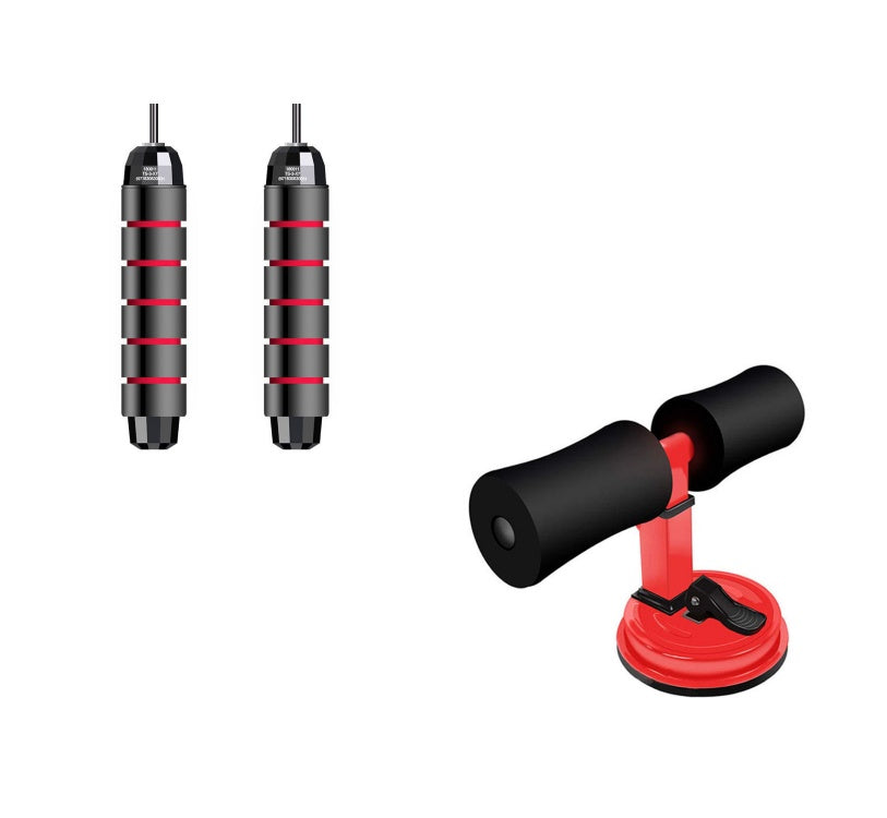 Suction Sit-Up Bar - Portable Floor Anchor