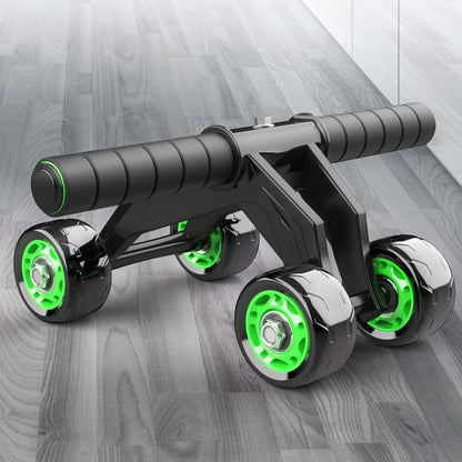 4-Wheel Ab Roller with Ergonomic Foam Handles