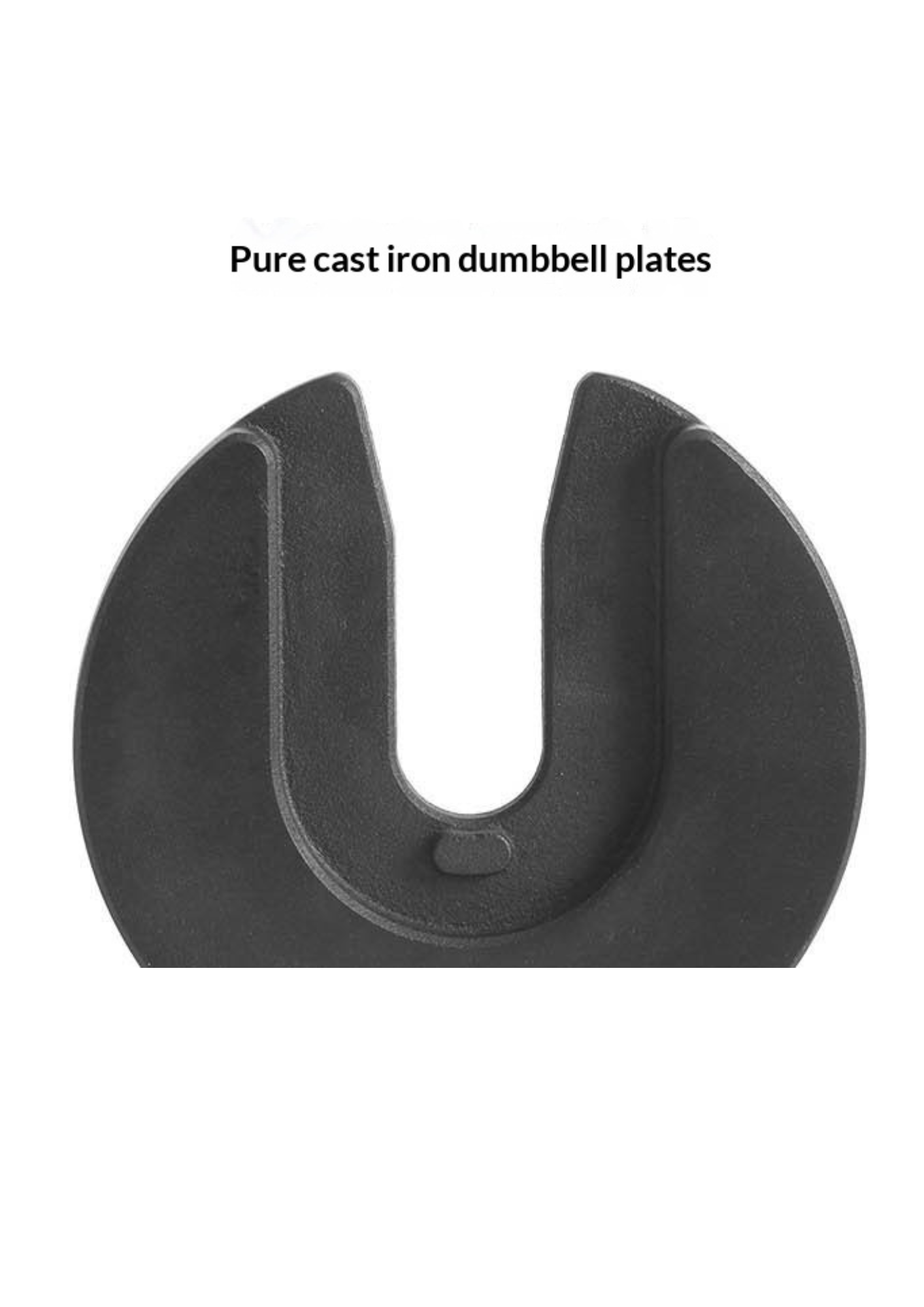 Cast Iron Adjustable Dumbbell Set with Rotating Dial