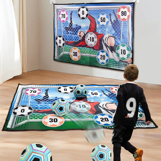 Velcro Soccer Target Game for Kids – Fun Indoor Scoring Practice