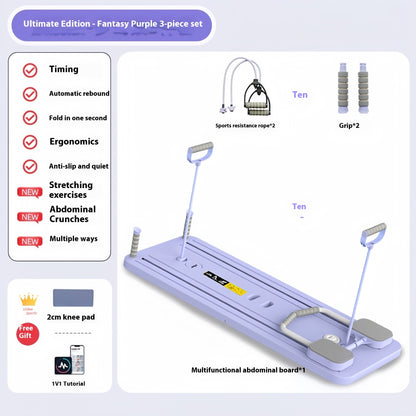 Automatic Rebound Ab Roller Board (Foldable)
