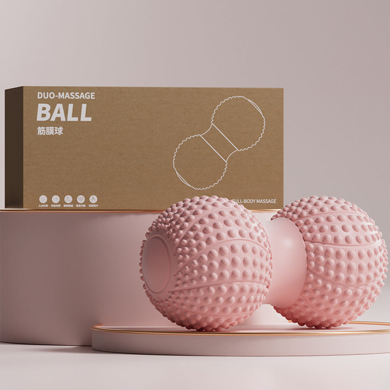 Textured Double Ball Massage Roller