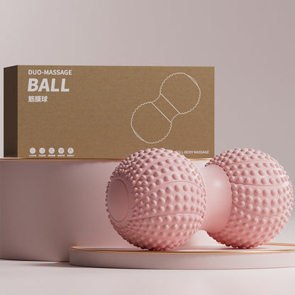 Textured Double Ball Massage Roller