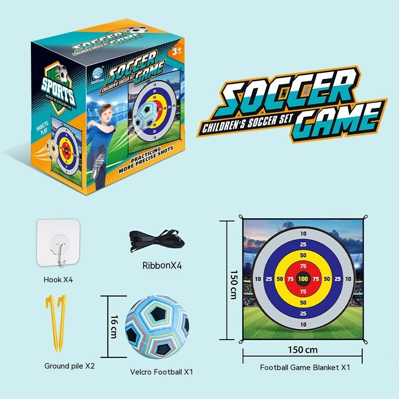 Velcro Soccer Target Game for Kids – Fun Indoor Scoring Practice