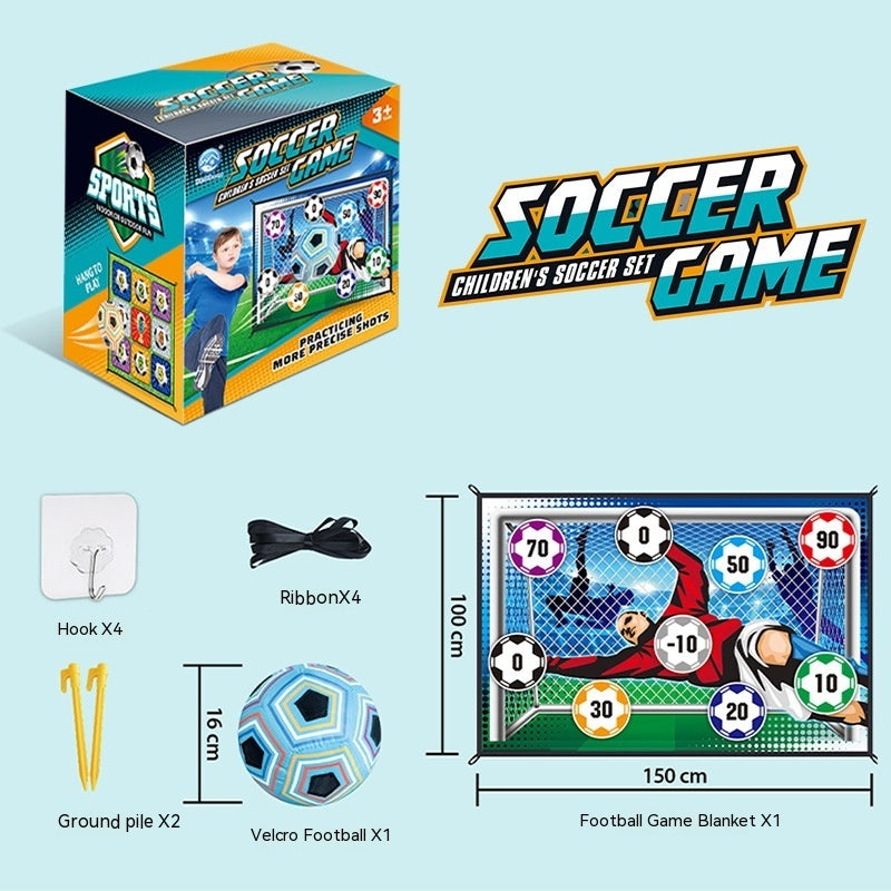 Velcro Soccer Target Game for Kids – Fun Indoor Scoring Practice