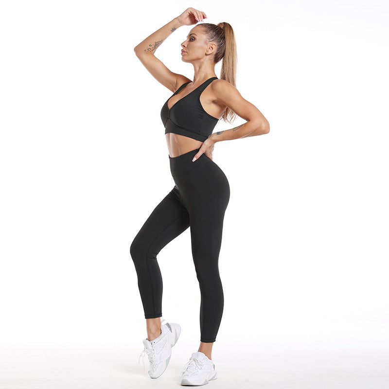 Women’s Long Sleeve Fitness Set (Moisture-Wicking) 2 or 3-Piece