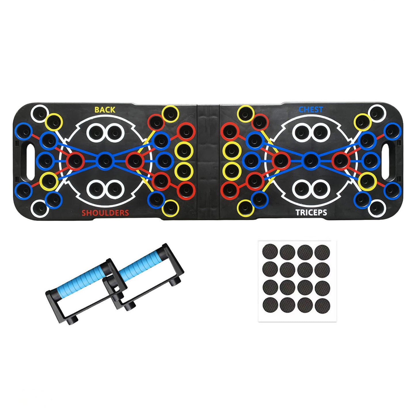 54-Hole Push-Up Board Multi-functional Exercise Board