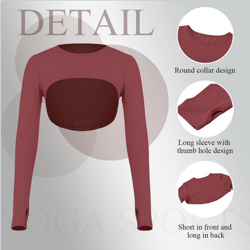 Women’s Long Sleeve Fitness Set (Moisture-Wicking) 2 or 3-Piece