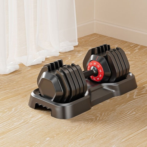 Adjustable 55LB Dumbbell Set Home