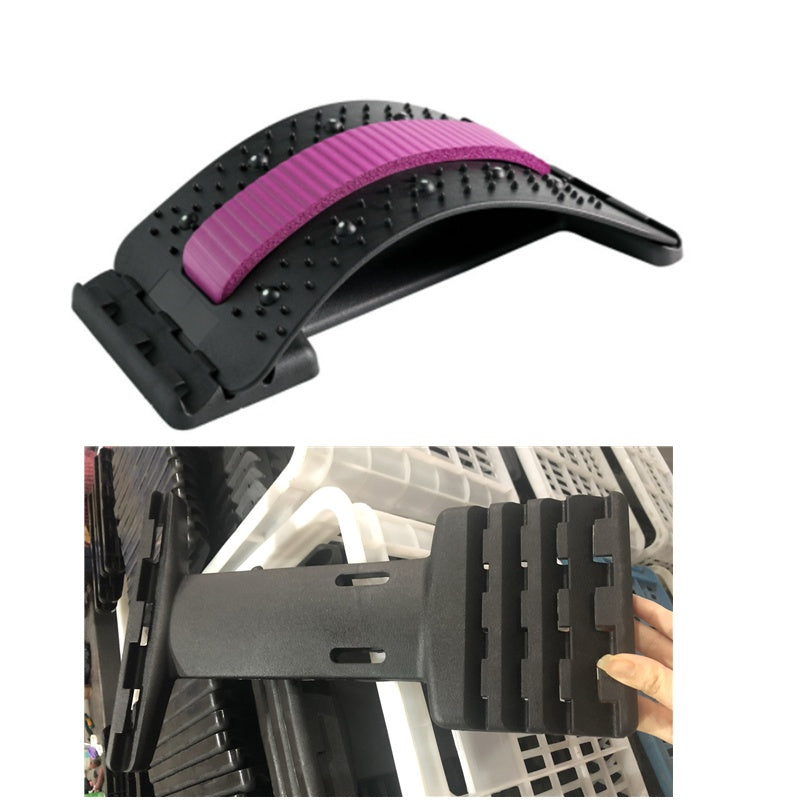 Adjustable Back Stretcher with Acupressure & Magnet Therapy