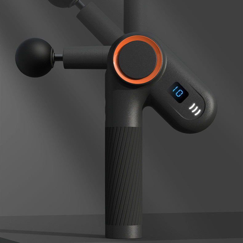 Percussion Massage Gun with LED Display - 4 Heads