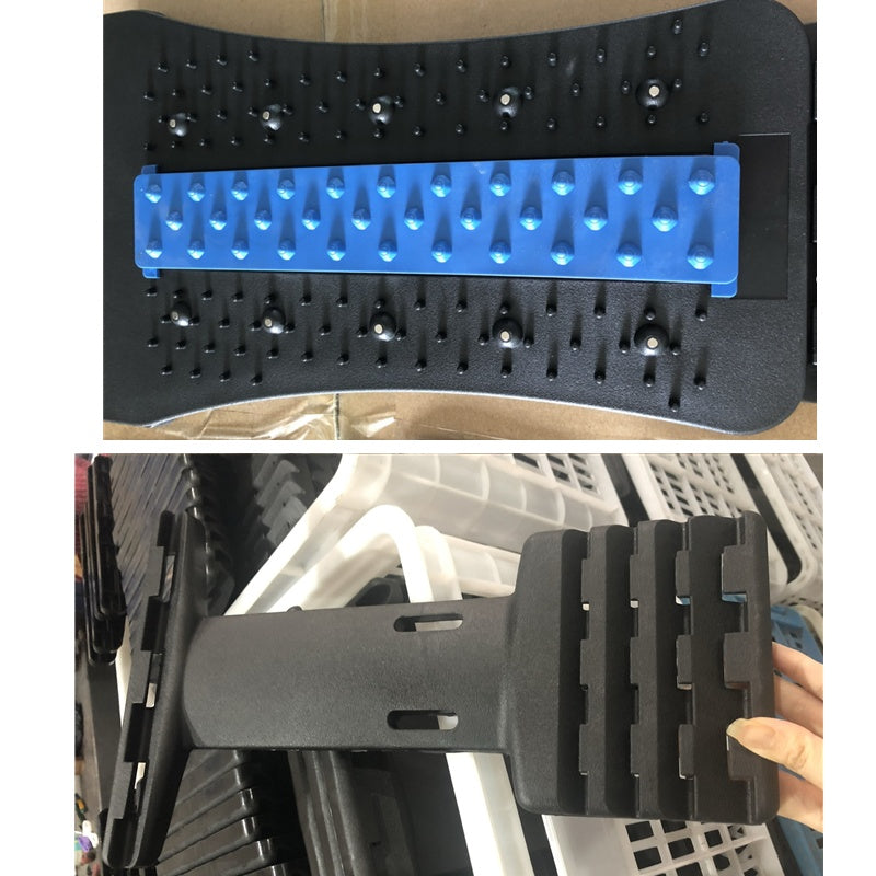 Adjustable Back Stretcher with Acupressure & Magnet Therapy