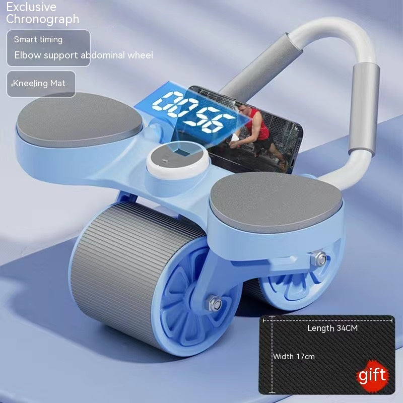 Elbow-Assist Ab Wheel Roller with Elbow Braces