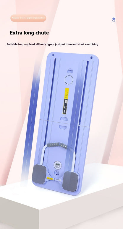 Supine Sit-Up Automatic Rebound Board - Abdominal Exercise Equipment (Foldable)