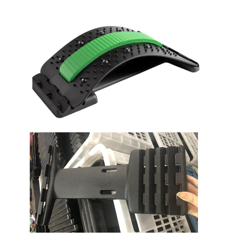 Adjustable Back Stretcher with Acupressure & Magnet Therapy