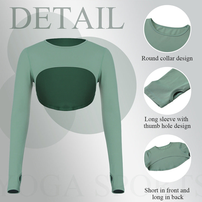 Women’s Long Sleeve Fitness Set (Moisture-Wicking) 2 or 3-Piece