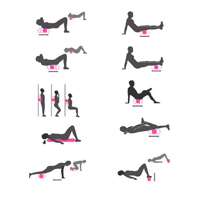 Compact Deep Tissue Foam Roller - Muscle Recovery