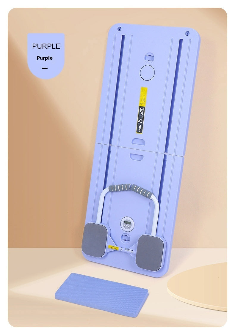 Supine Sit-Up Automatic Rebound Board - Abdominal Exercise Equipment (Foldable)