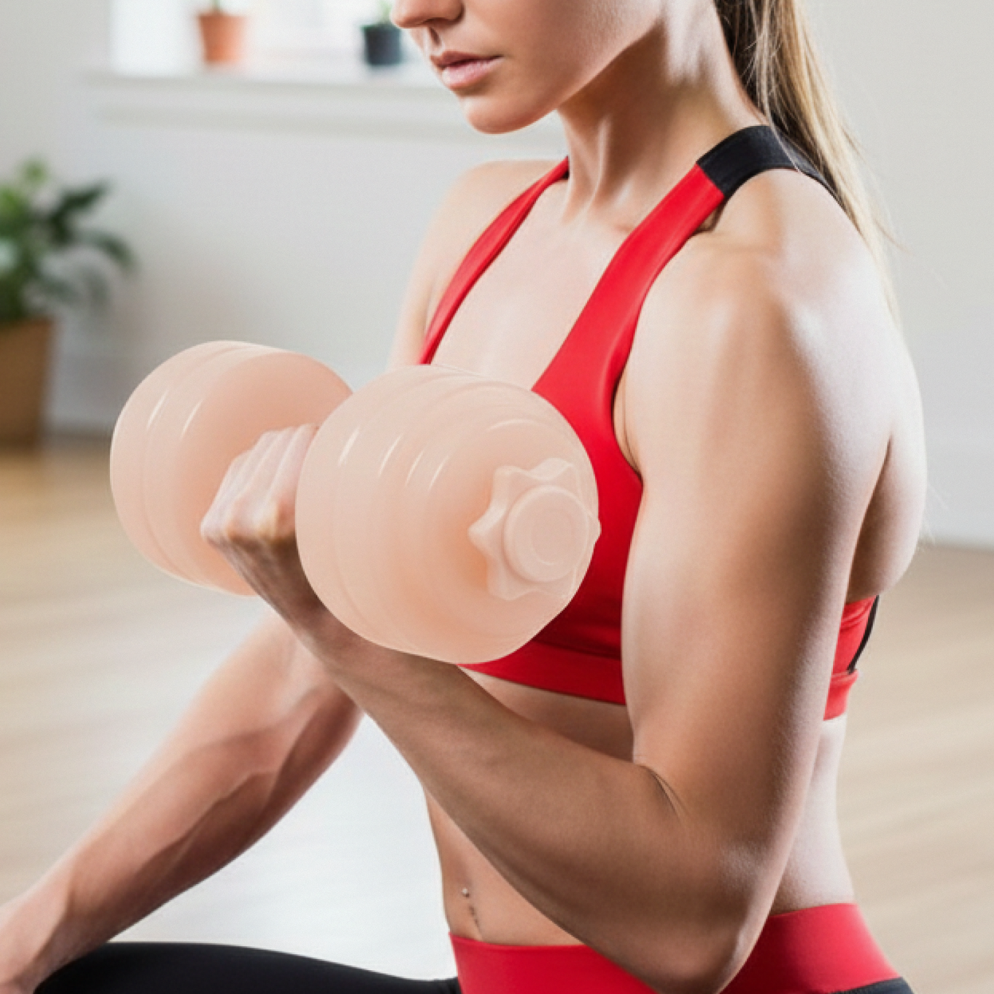 Adjustable Water Dumbbells (1-5kg Per Hand)