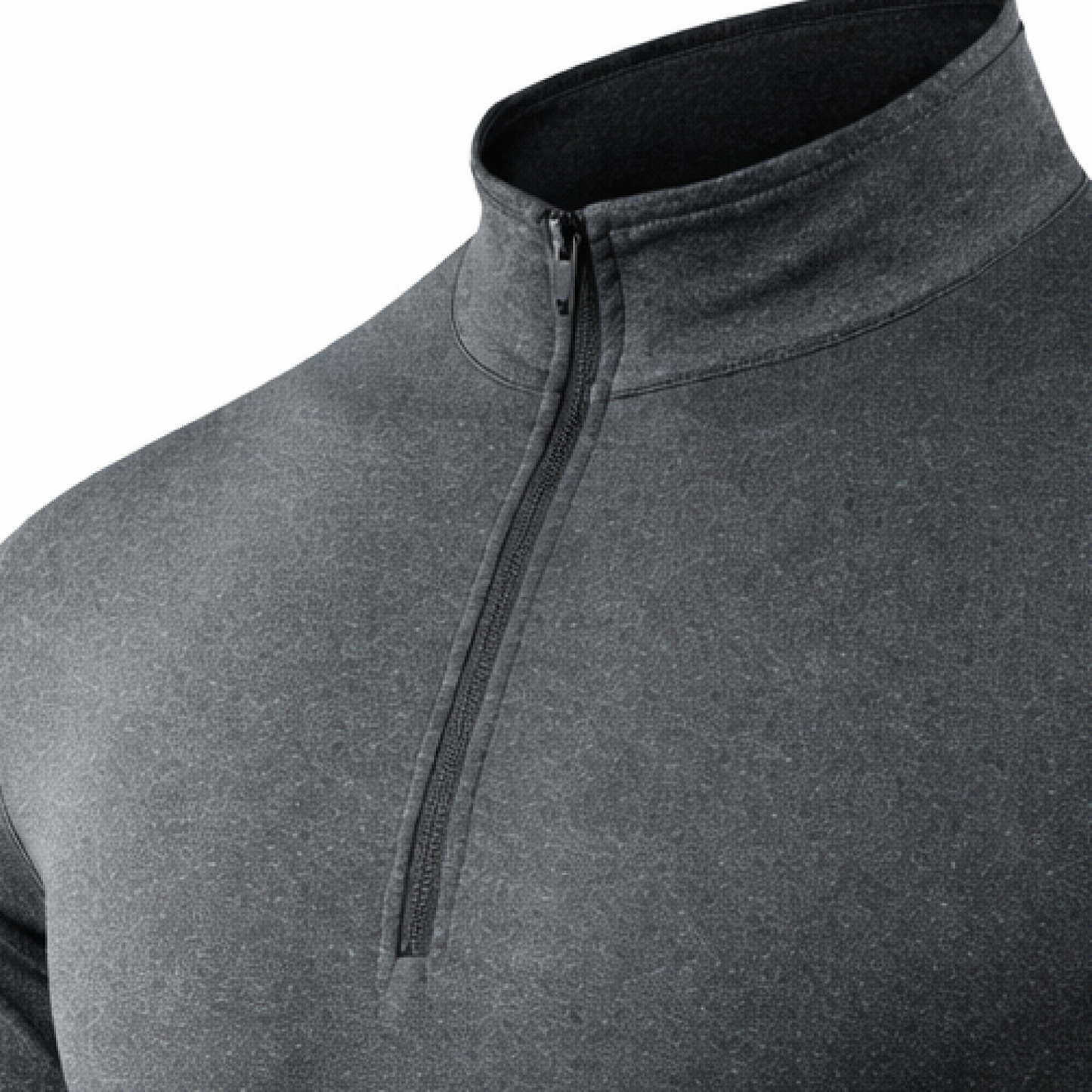 Men’s Quarter Zip Compression Fitness Shirt