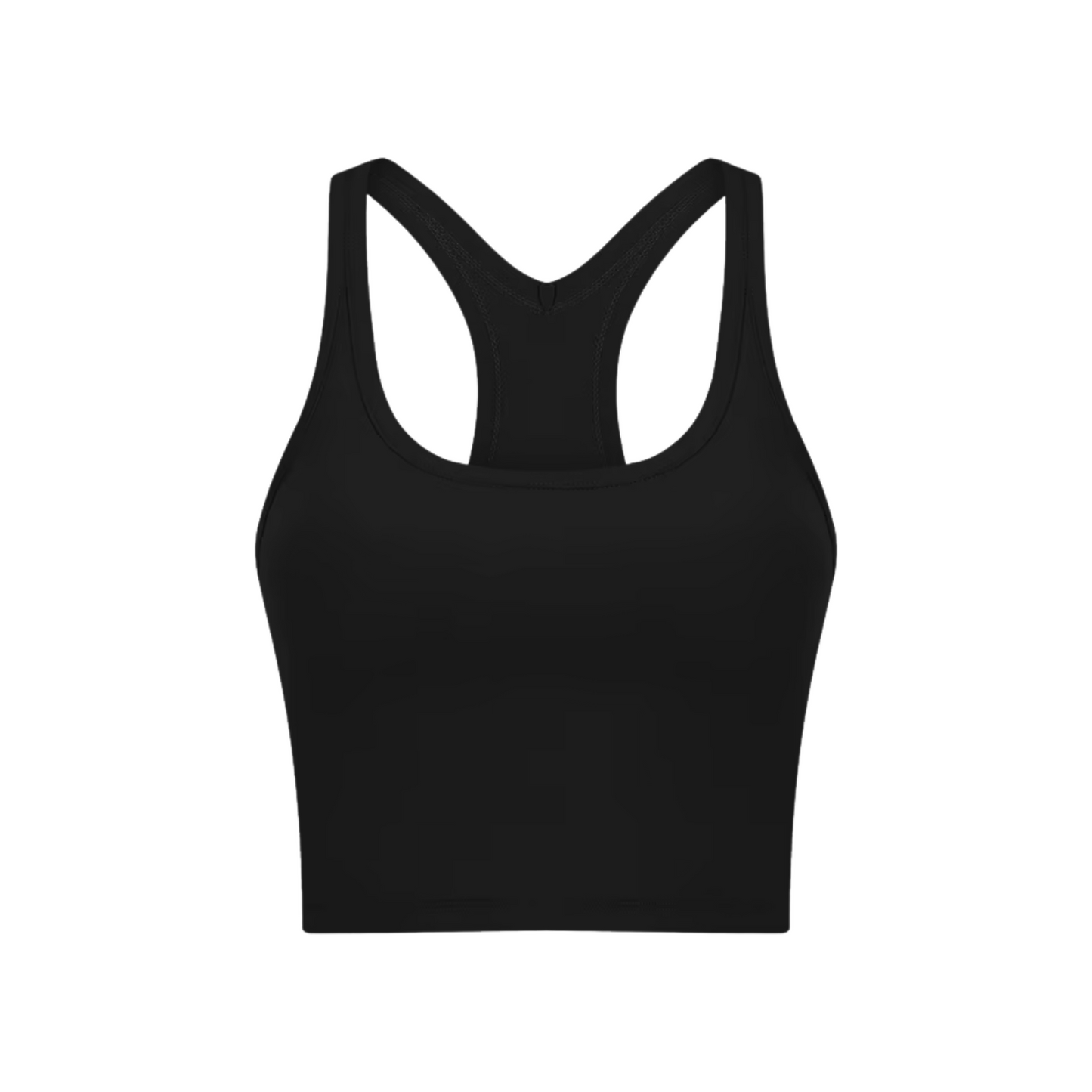 The Anchor Crop: Women's Moisture-Wicking Fitness Tank Top