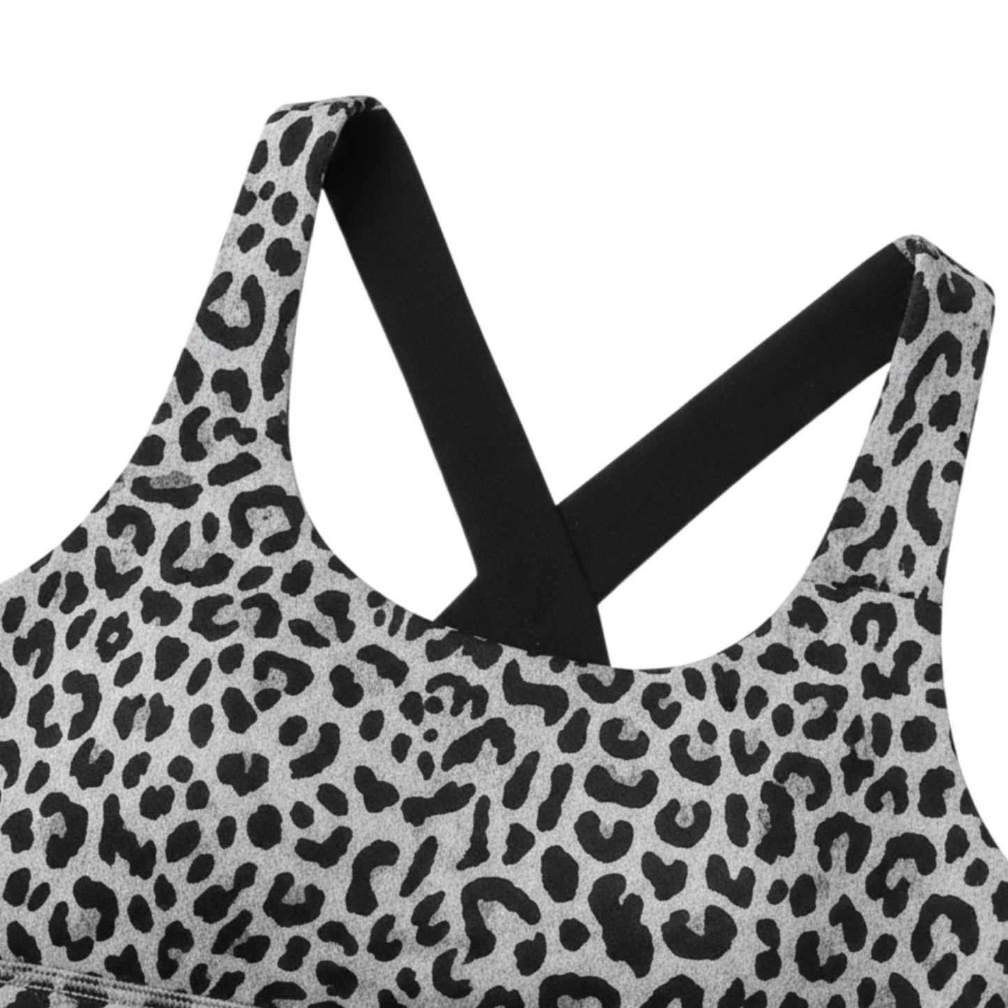 Women's 2-Piece Leopard Print Workout Set