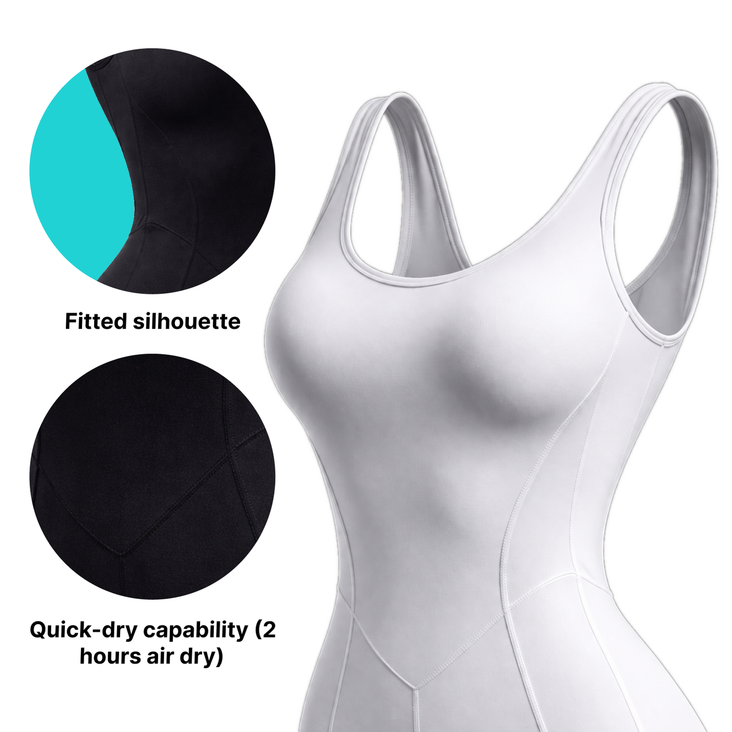 Backless Yoga Activewear Jumpsuit - Sleek & Quick-Dry