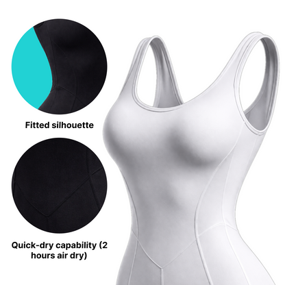 Backless Yoga Activewear Jumpsuit - Sleek & Quick-Dry