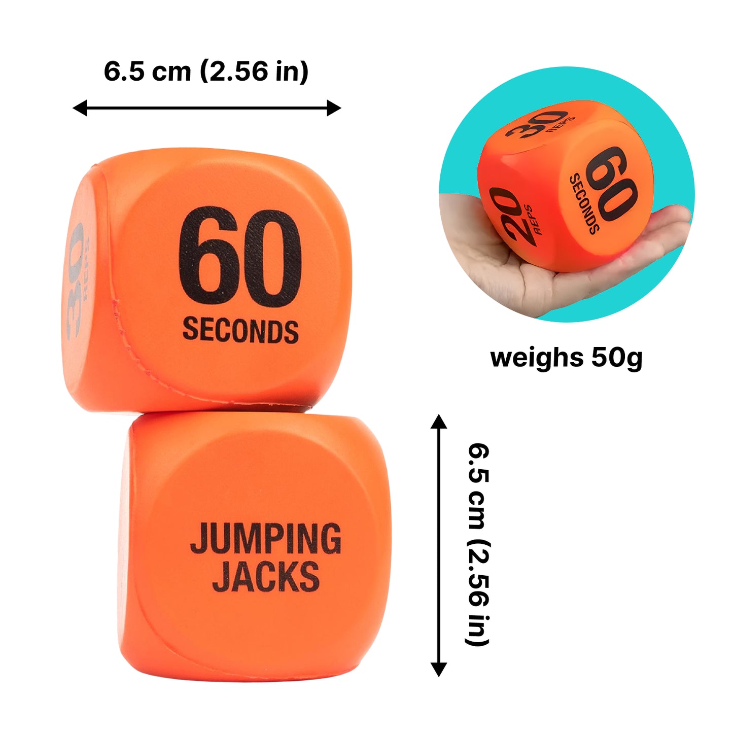 Workout Dice Set - Random Exercise Generator