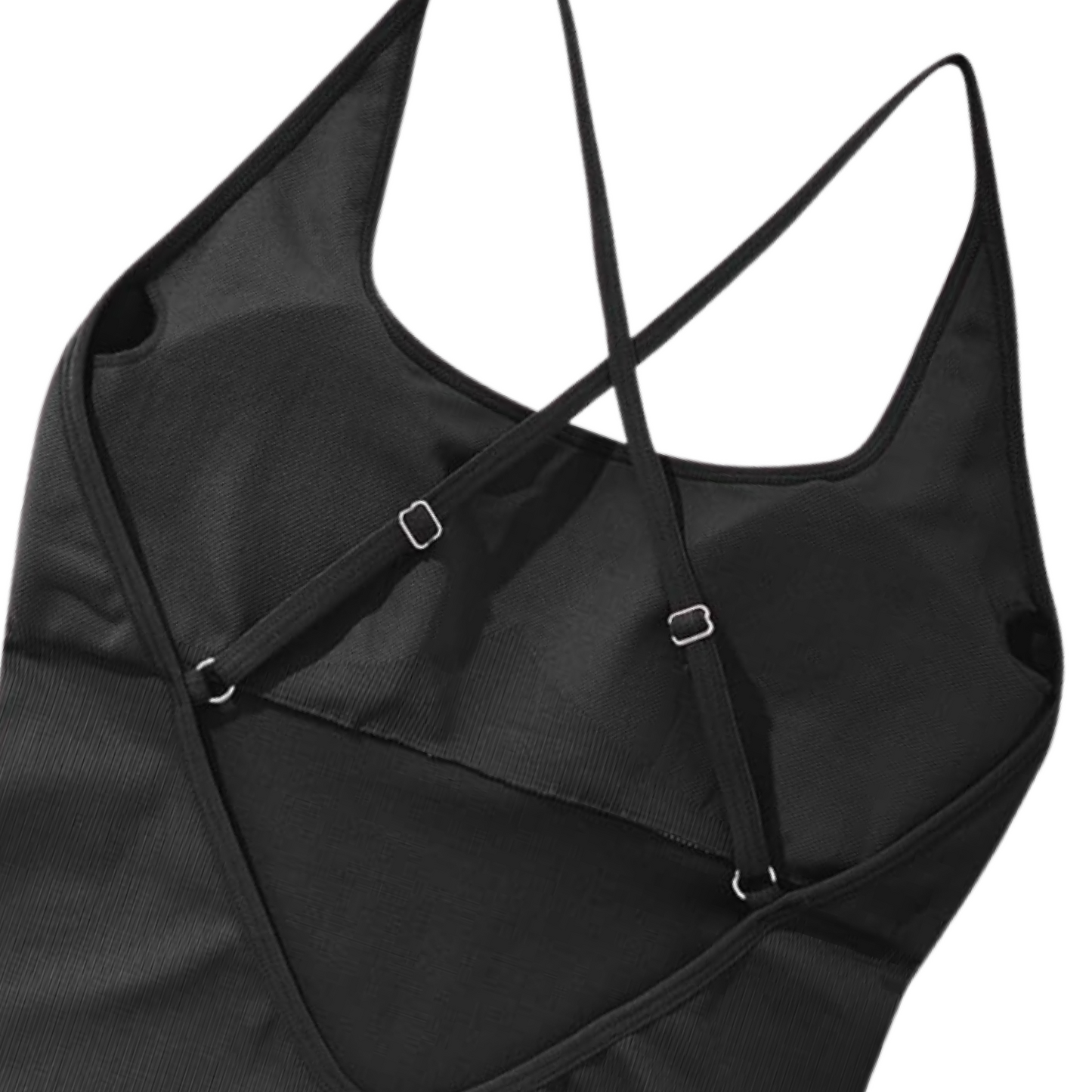 Backless Yoga Romper (One-Piece) Cross-Strap