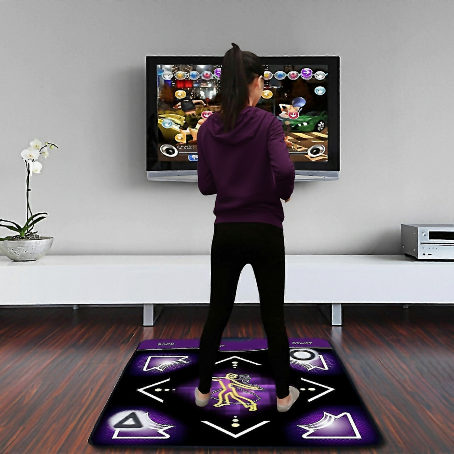 Interactive TV Dance Mat - Fitness Fun at Home