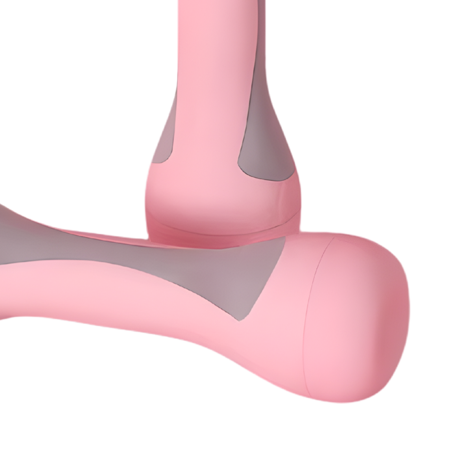 Pink Rubber Waterproof Dumbbells for Toning