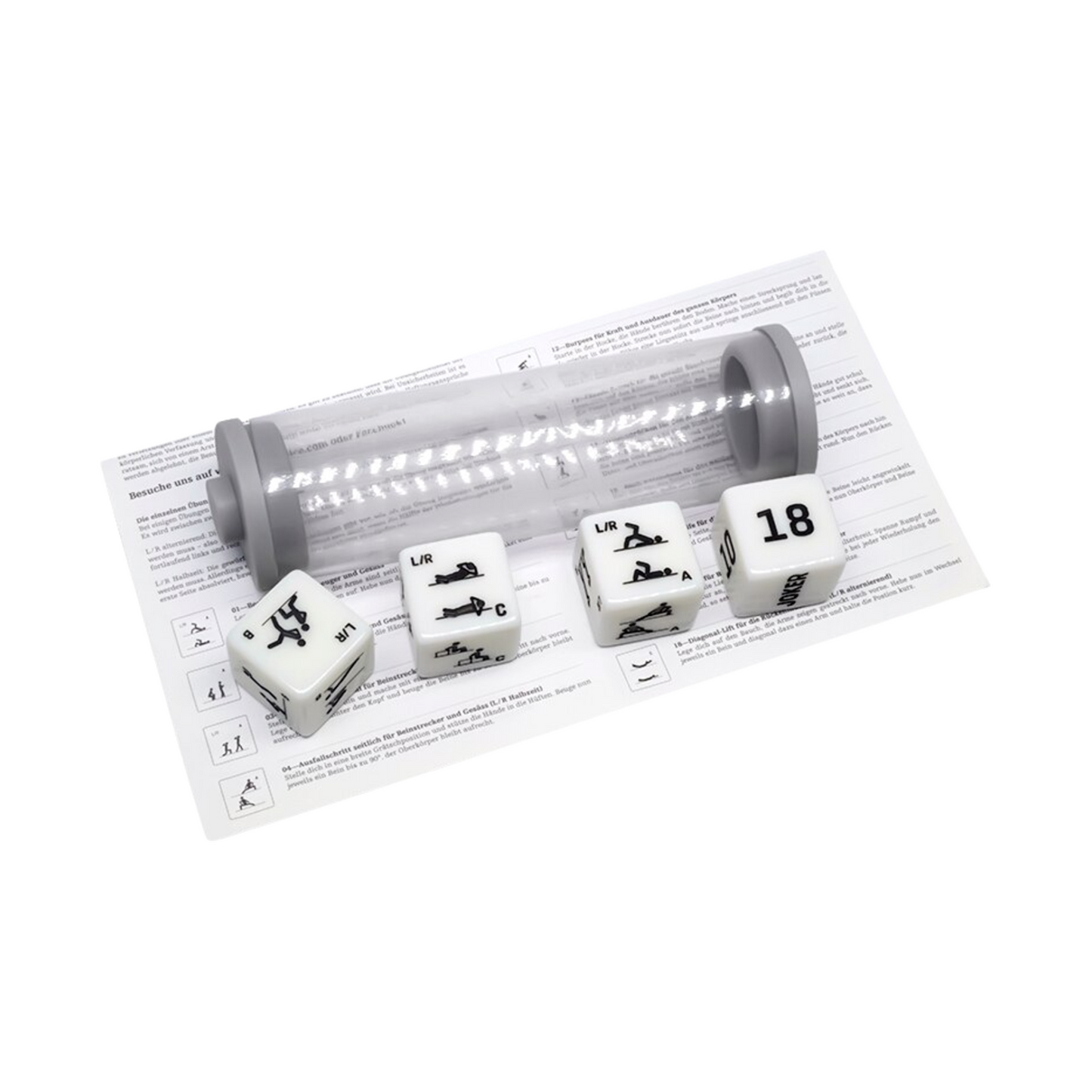 4-Dice Workout Set - Full Body Randomizer