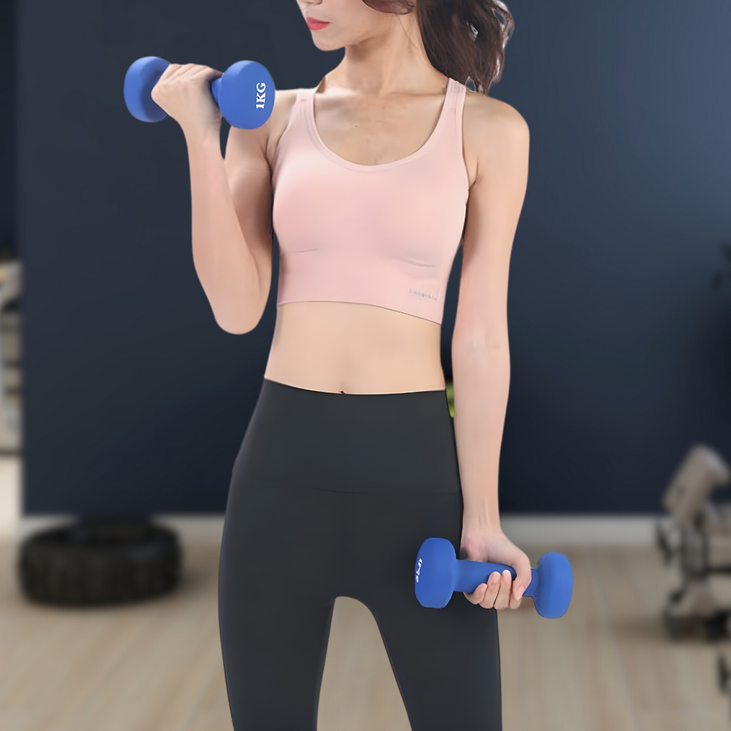 Neoprene Dumbbell (0.5-1kg) - Arm Toning