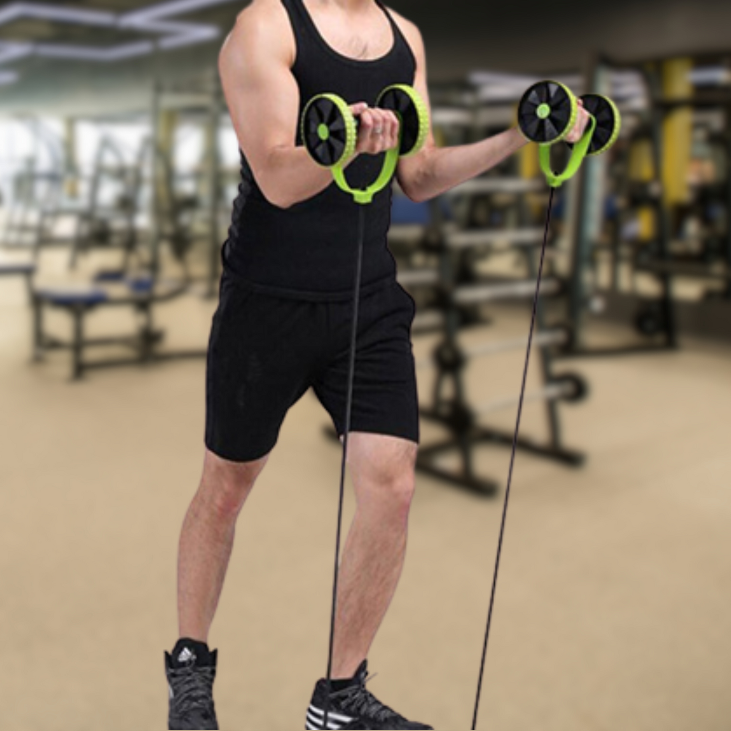 Full Body Resistance Wheel Trainer