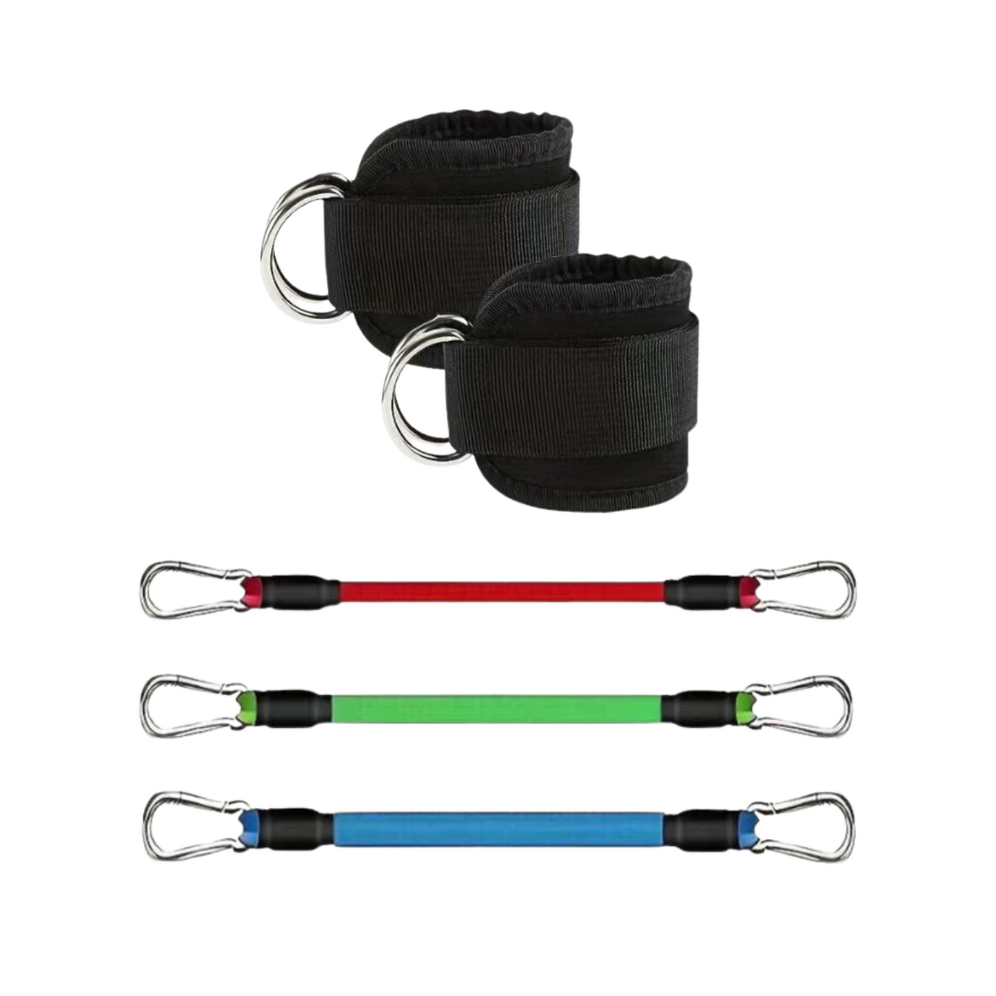 Glute & Leg Ankle Resistance Bands (3 Levels)