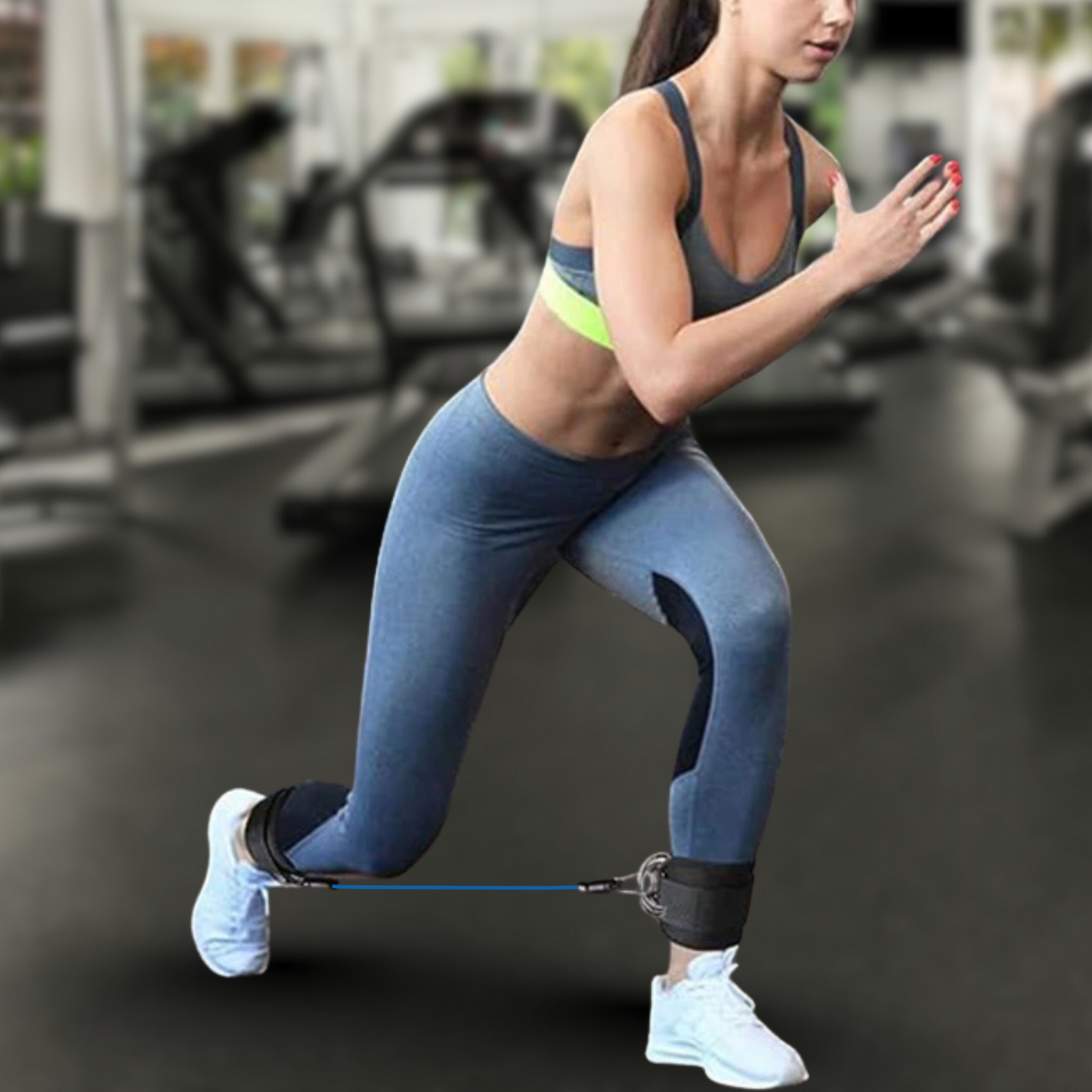 Glute & Leg Ankle Resistance Bands (3 Levels)
