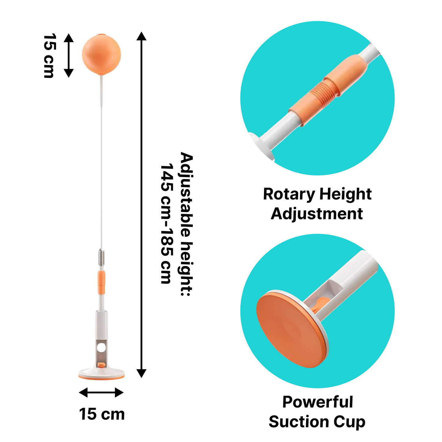 Adjustable Boxing Speed Ball – Reflex Trainer for Kids & Adults