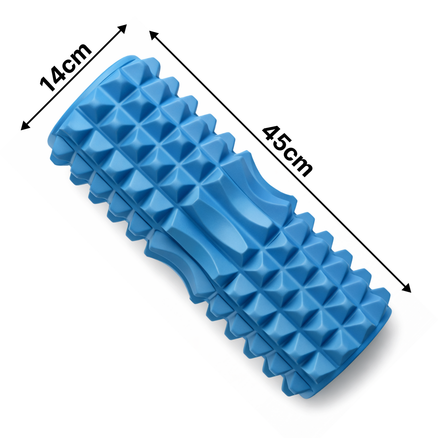 Spiked Foam Roller (3D Texture) - Deep Muscle Recovery