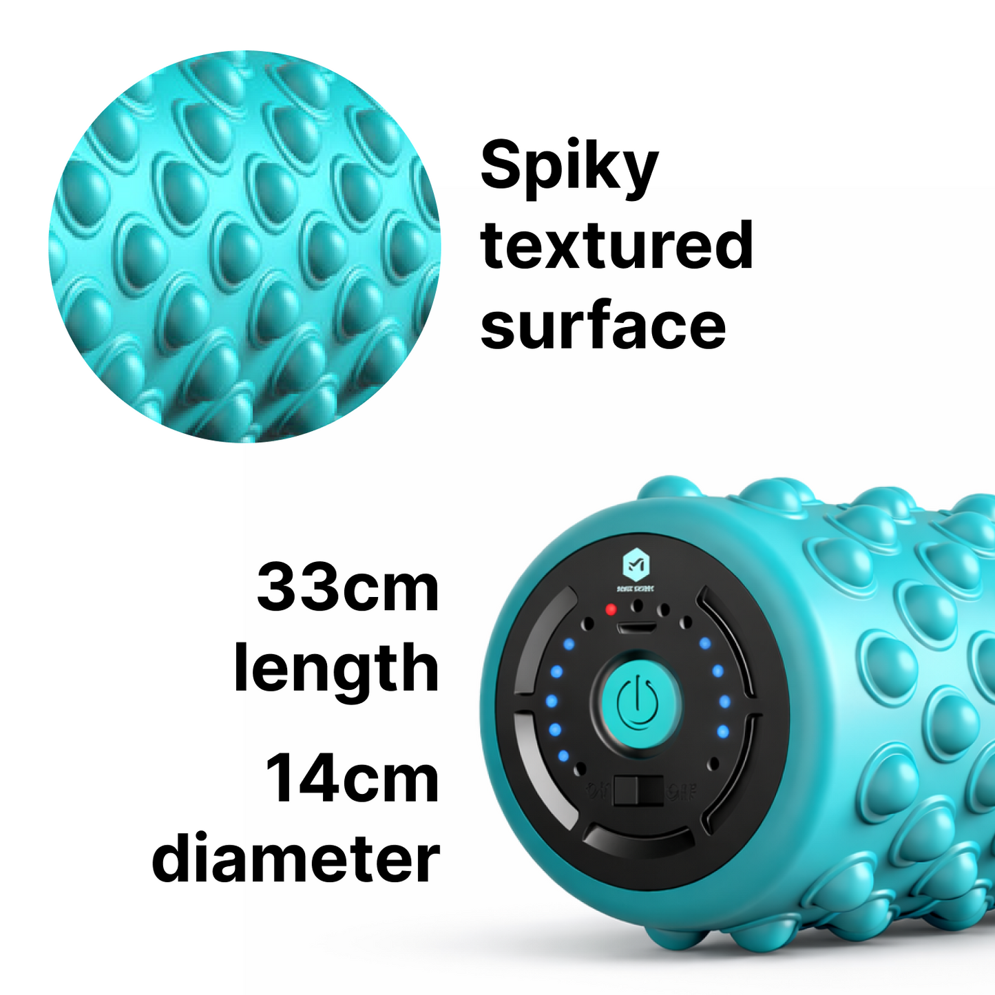 Spiky Foam Roller - Targeted Muscle Recovery