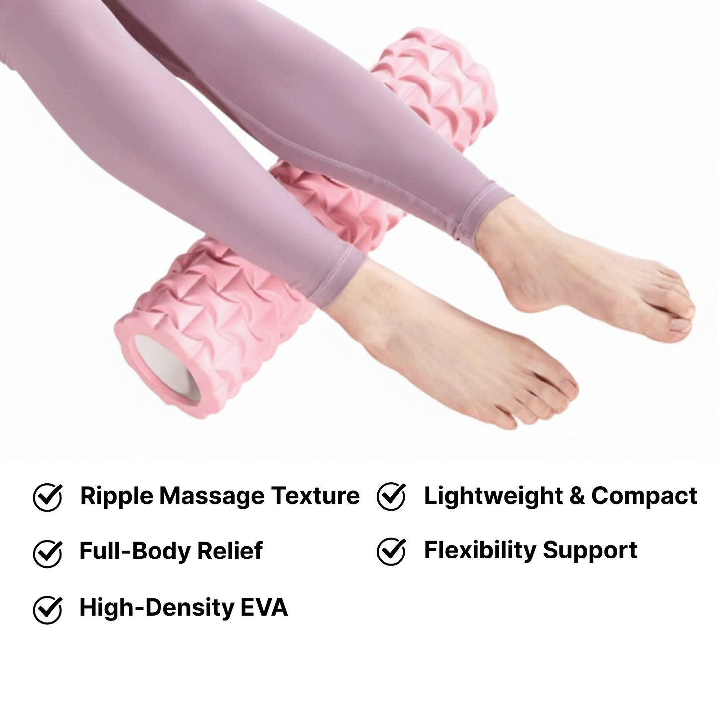 Pastel Textured Foam Roller