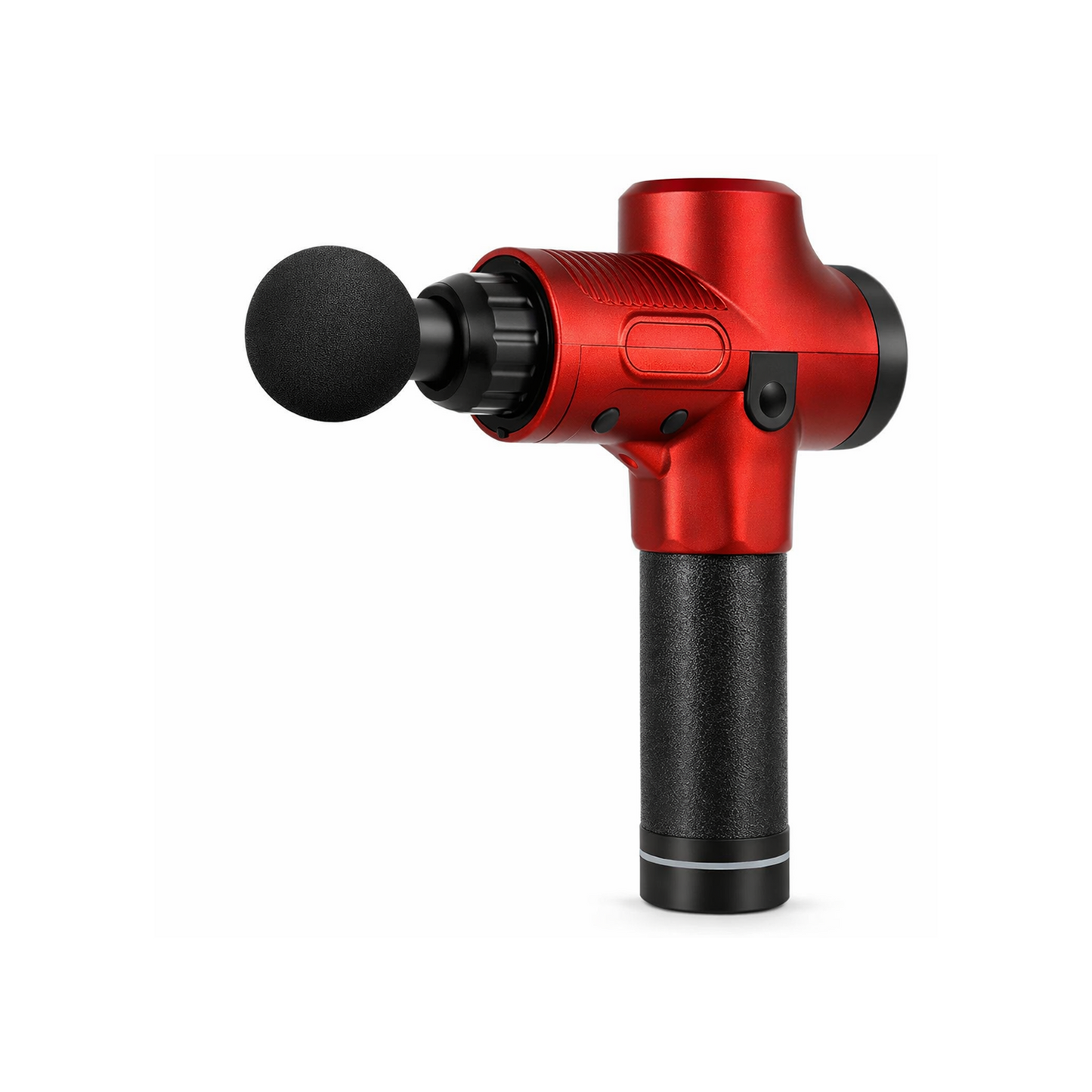 Carbon Fiber Massage Gun with Digital Display & 6 Heads