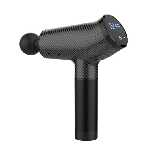 30 Speed Carbon Fiber LCD Massage Gun